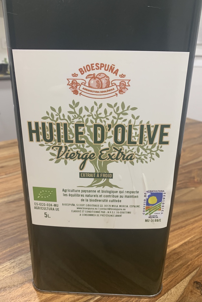 Huile d'olive bio Bioespuña